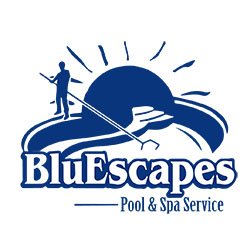 BlueEscapes Pool Service Logo